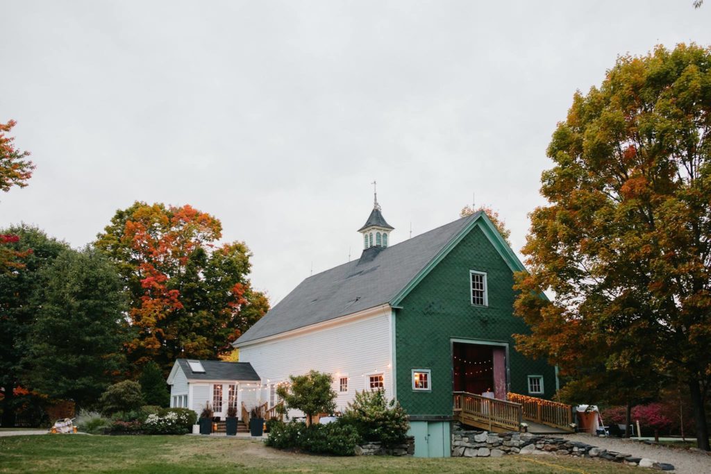 maine wedding venues: farms + barns