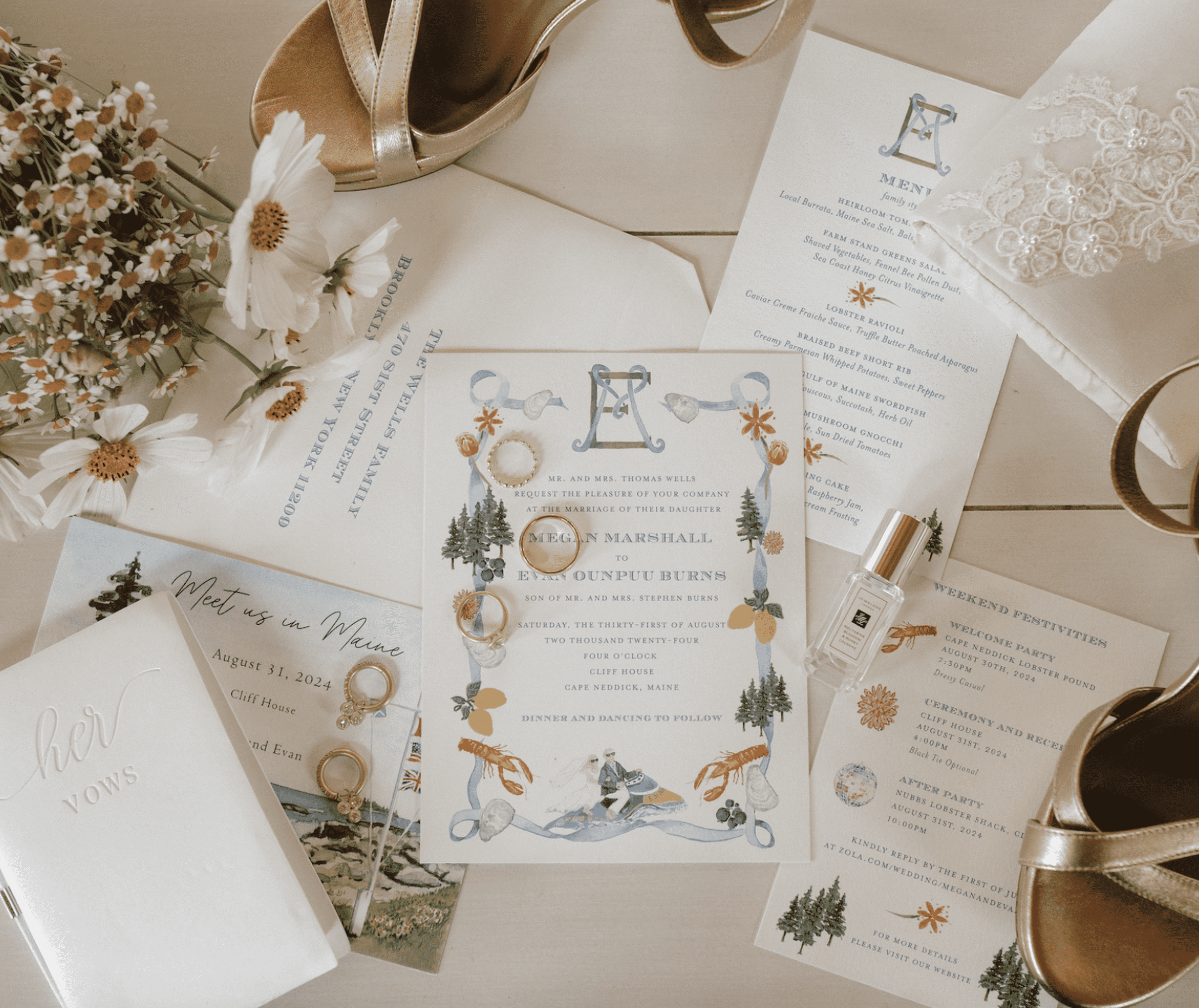Maine Wedding Invitations
